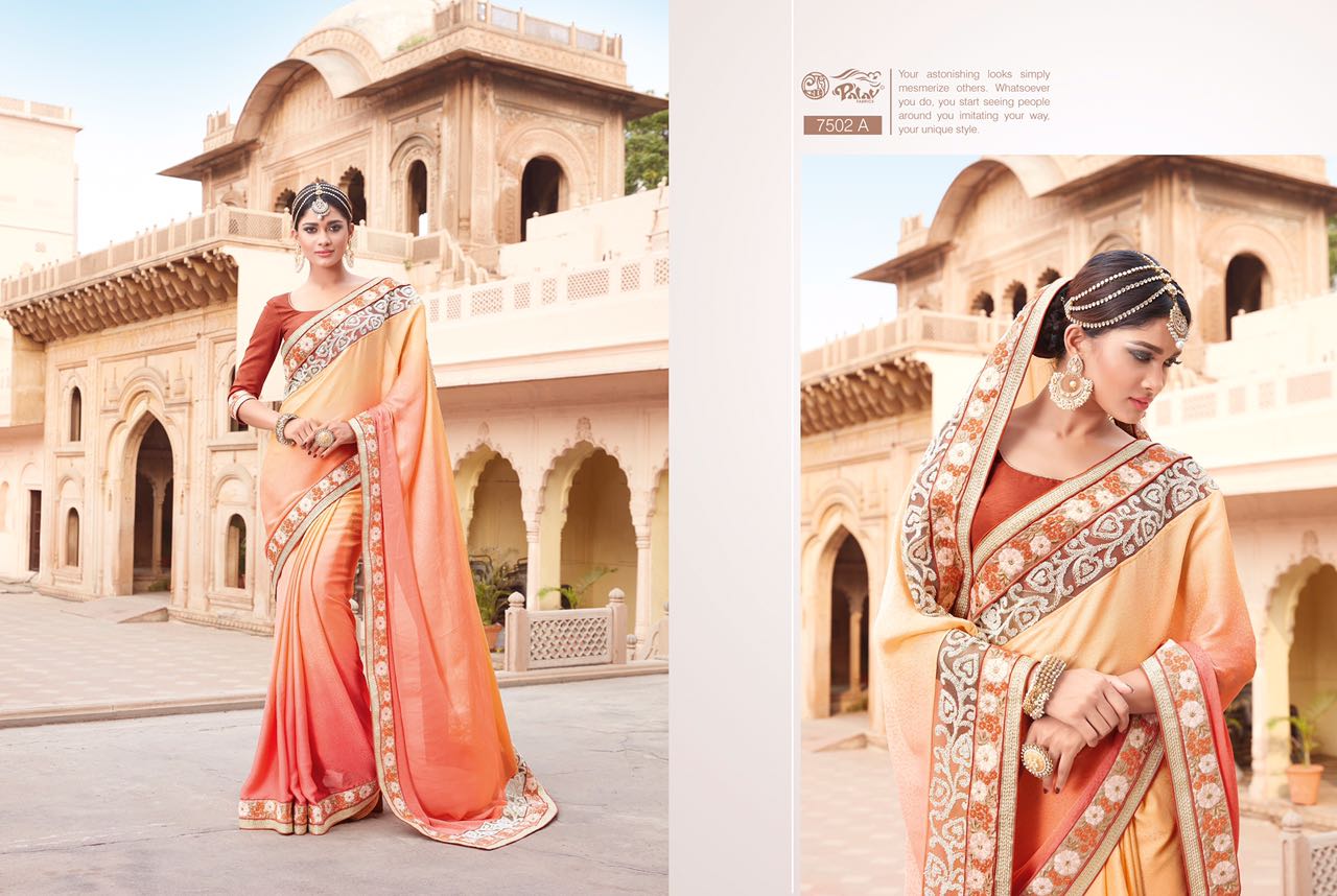 Palav Fabric Designer Saree PP7502A