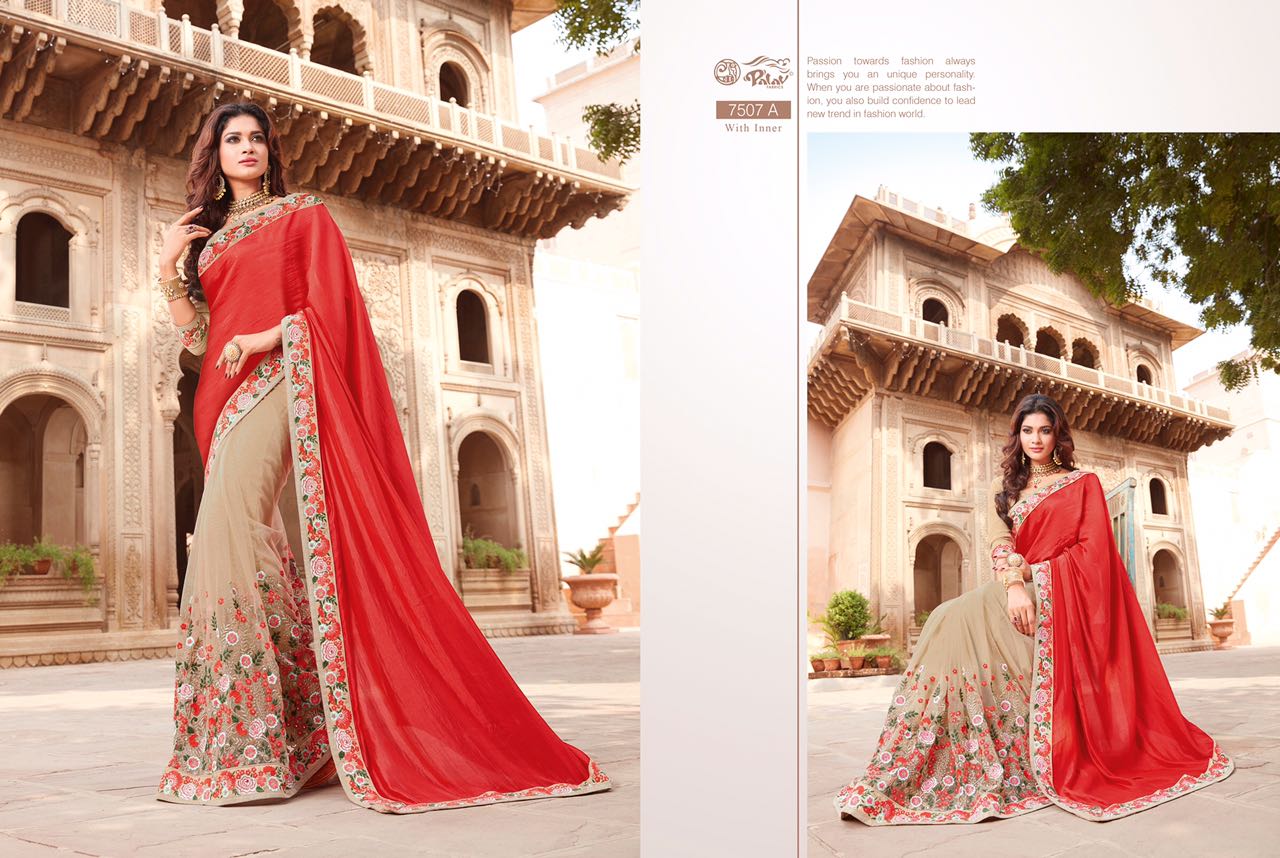 Palav Fabric Designer Saree PP7507A