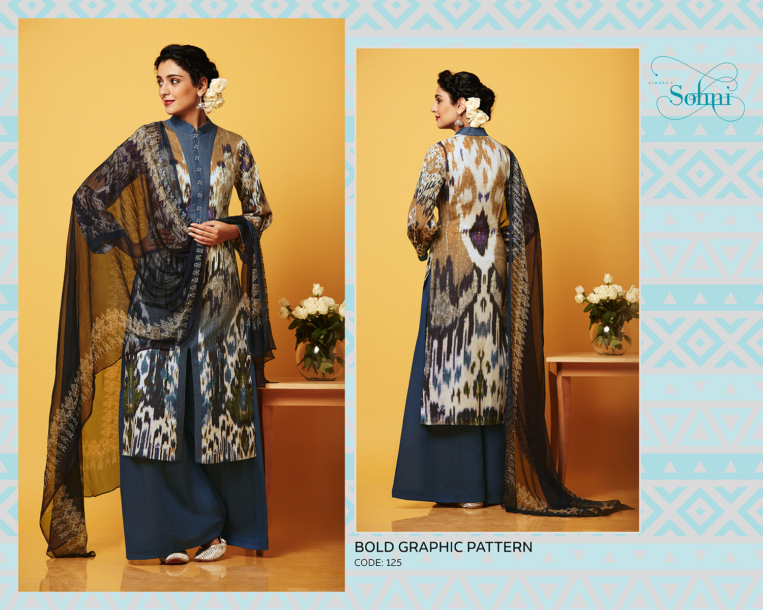 Kimora Sohni 3 Cotton Churidar Suits
