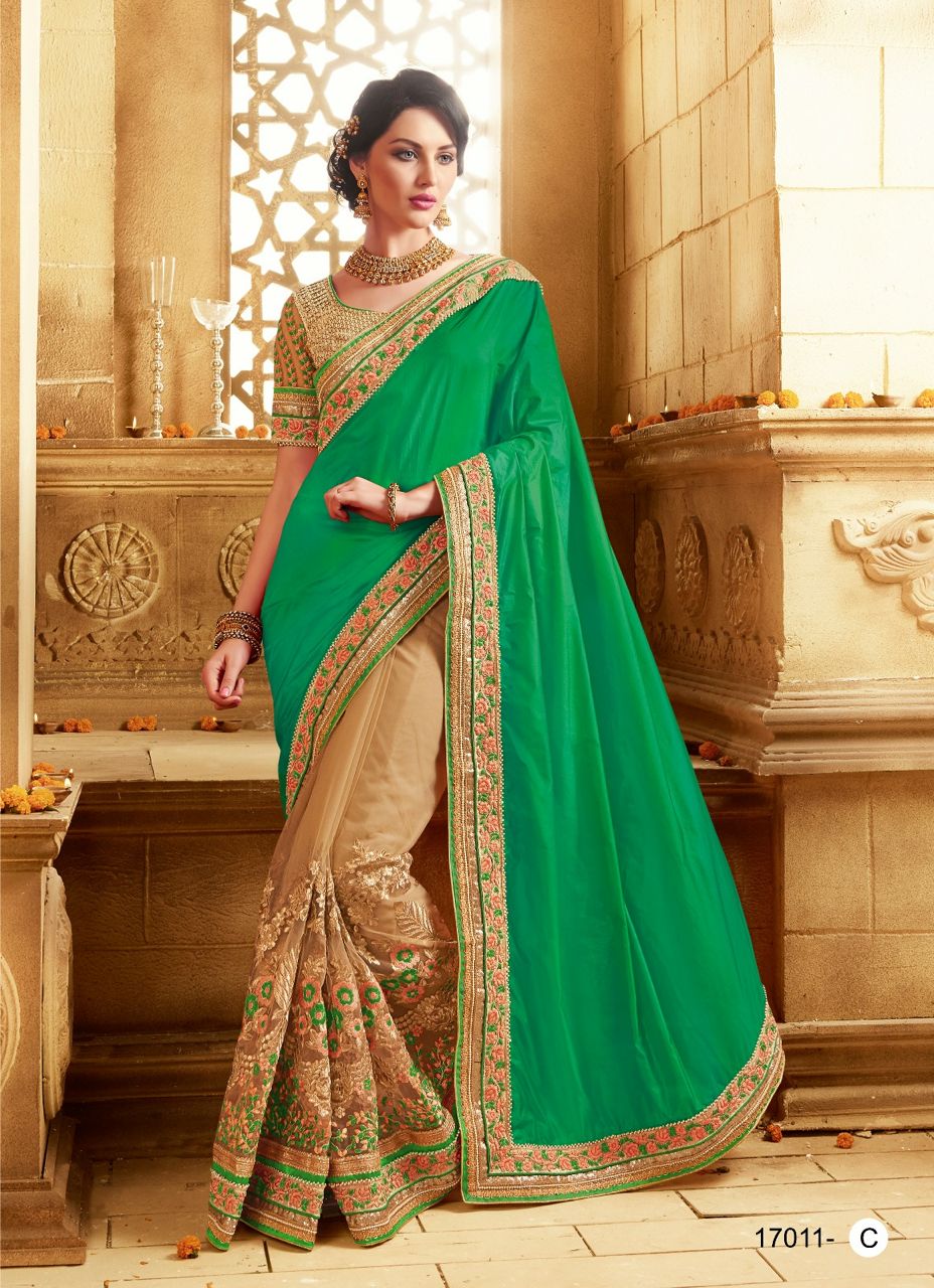 Royal Heritage Sarees 17011-C | Indian Bridal Wear