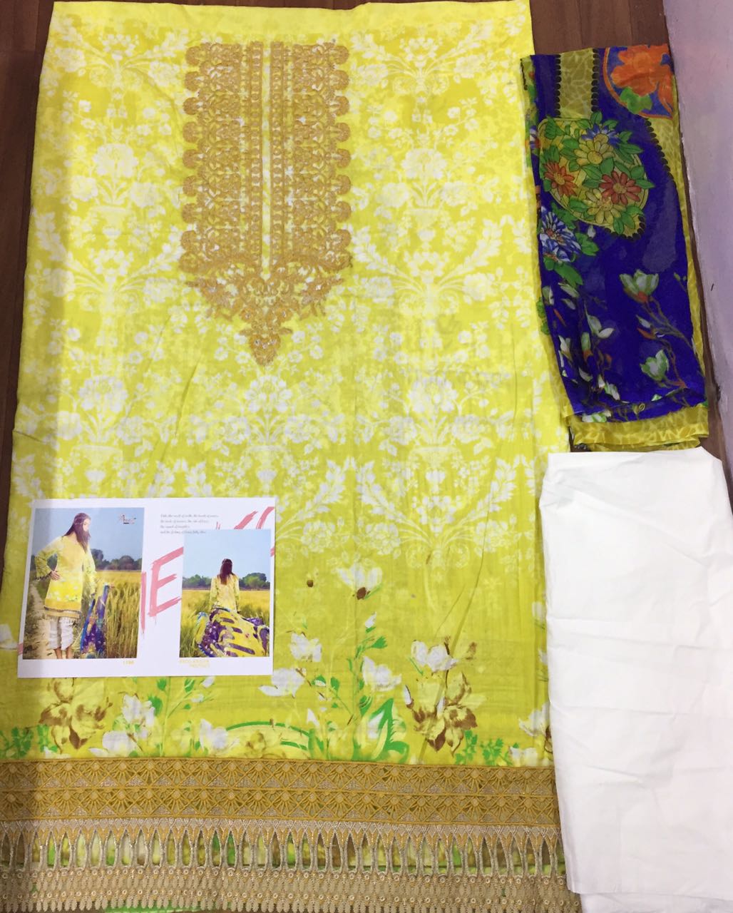 Rang Rasiya Premium Cambric Cotton Dress Material