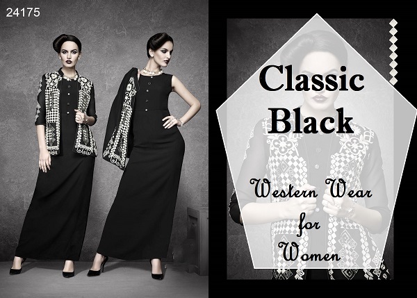 Classic Black western wear for women