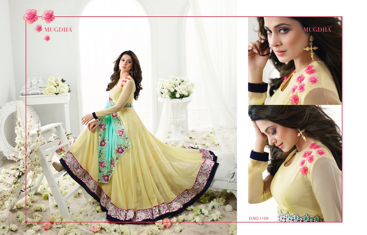 Shop Jennifer in Mugdha Designer Anarkali Suits Online with Best Price