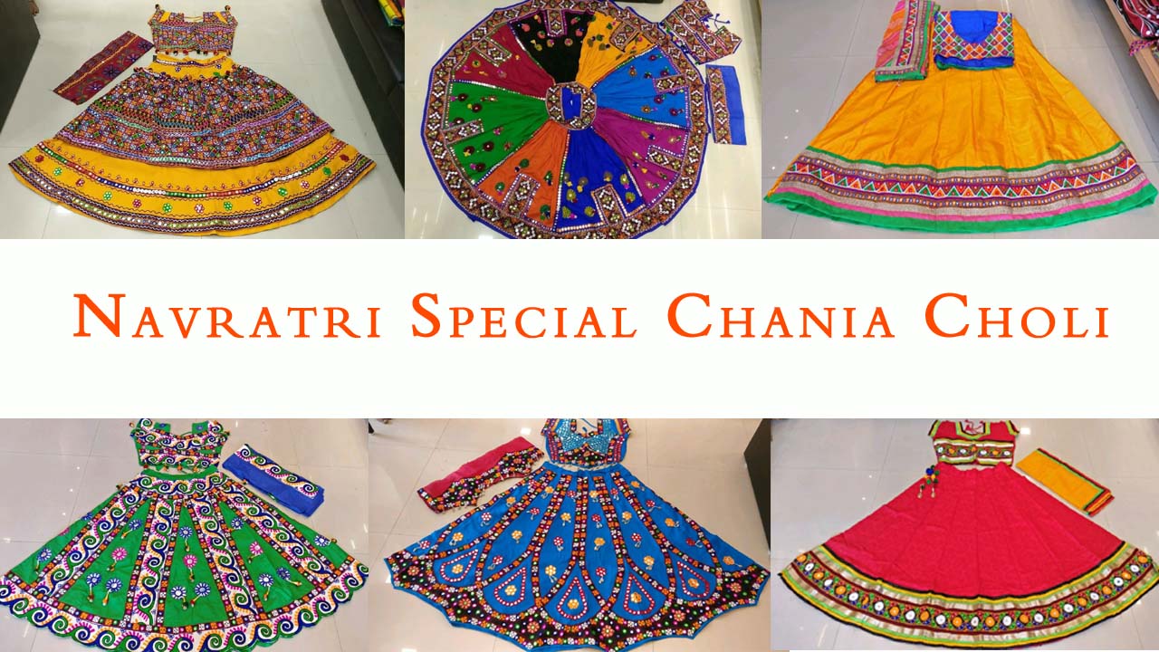 Kutchi Traditional Gamthi work Chaniya Choli