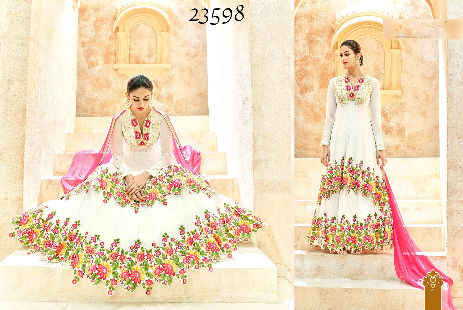 Shaleena Bridal Wedding Anarkali Suits 23598