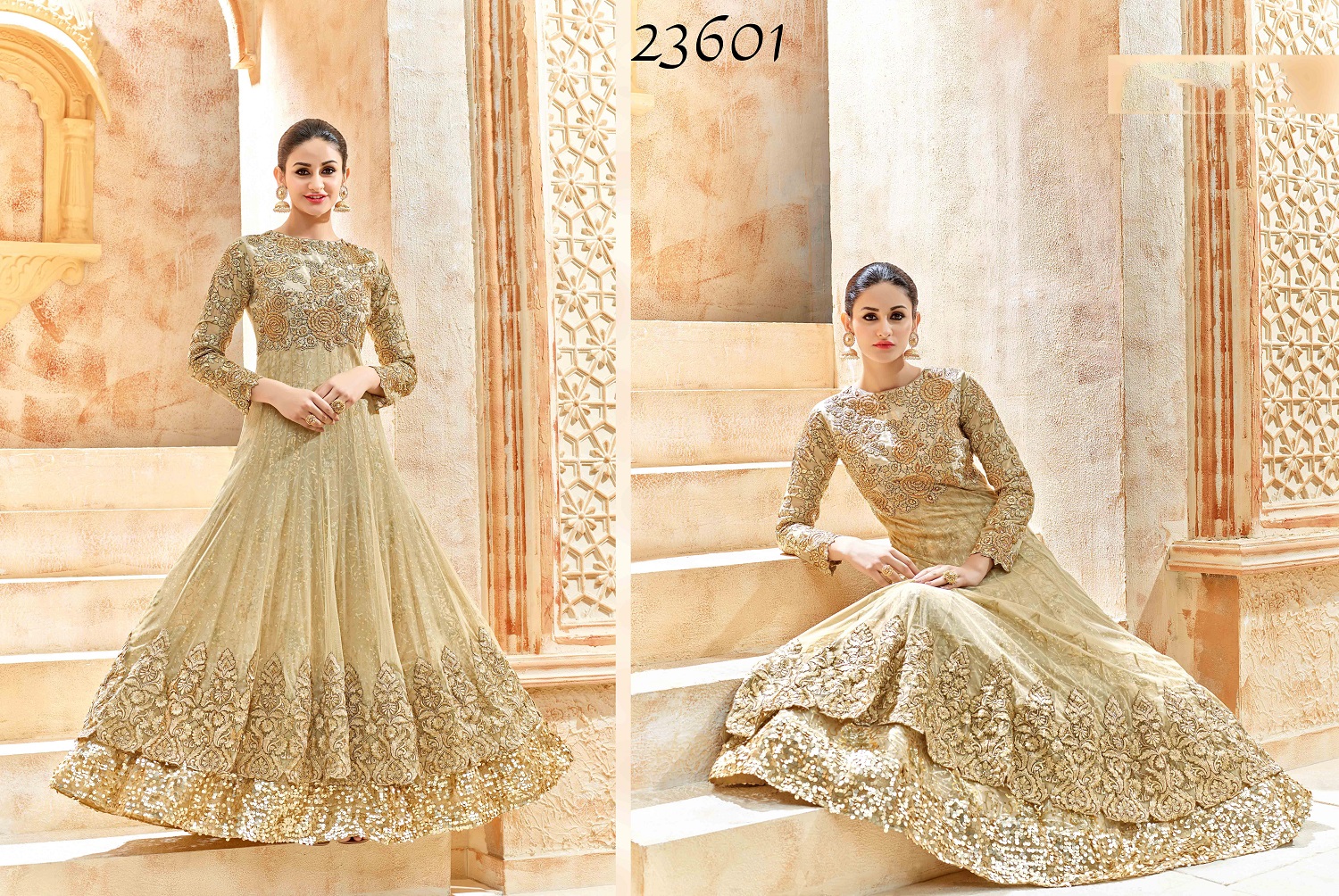 Shaleena Bridal Wedding Anarkali Suits 23601