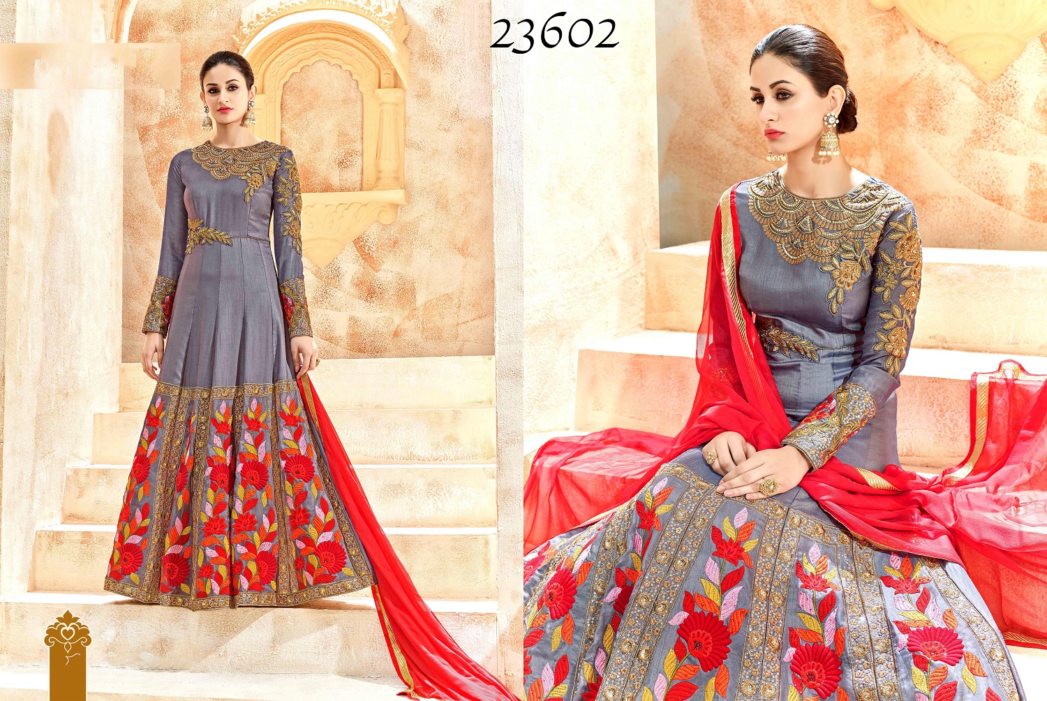 Shaleena Bridal Wedding Anarkali Suits 23602