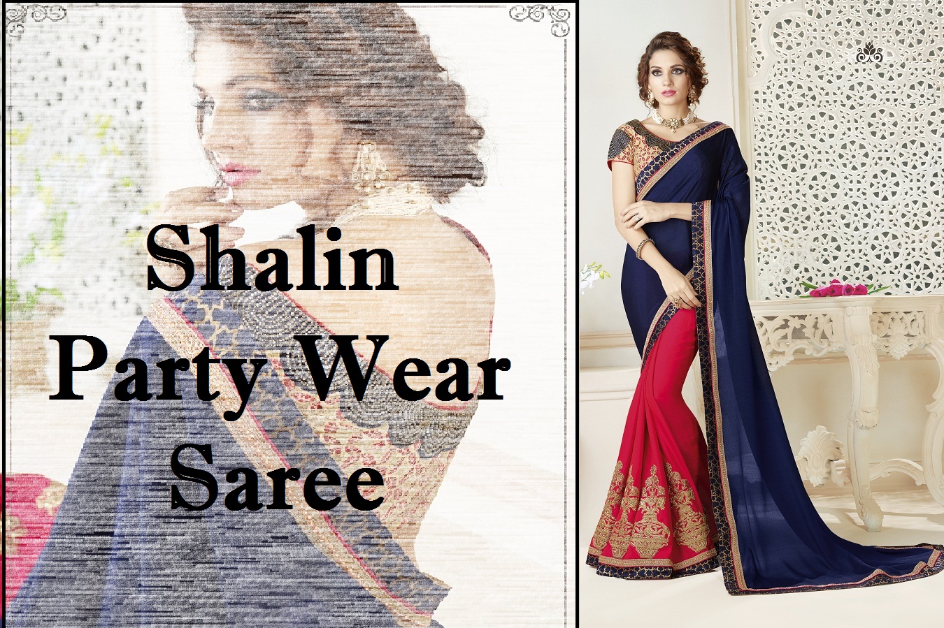 Shalin Party Wear Saree
