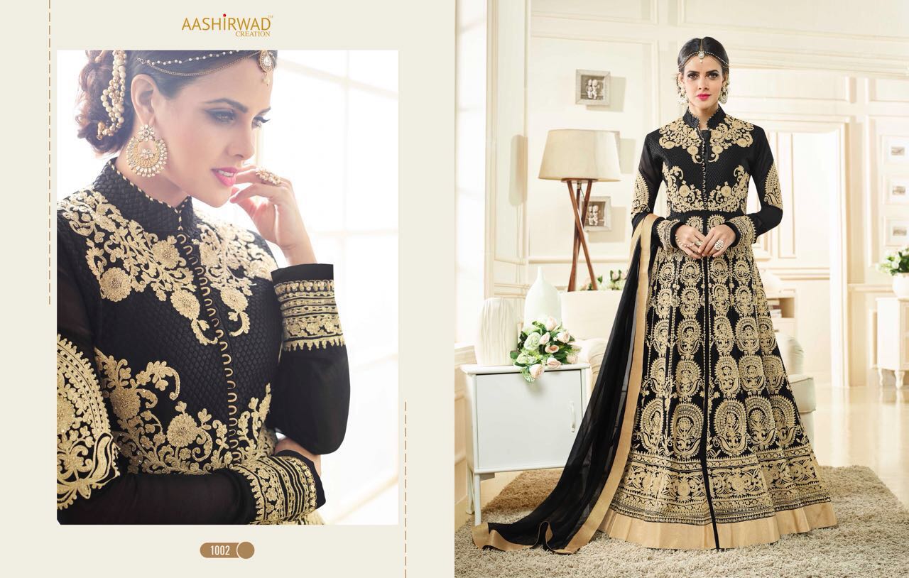 AAshirwad Creation presents Simran Floor Length Anarkali Suits
