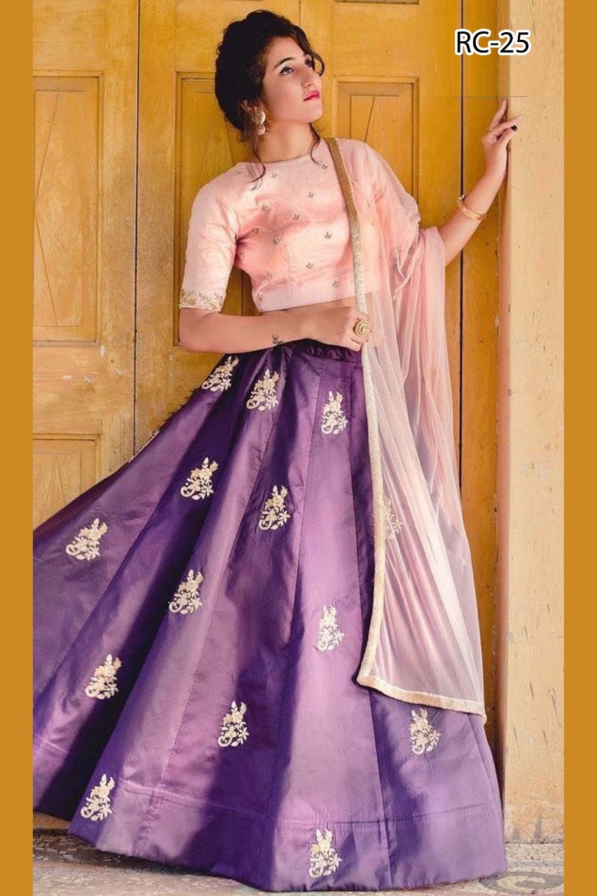 Buy Pale Blush Sequin Lehenga With Peplum Blouse Online in India - Etsy