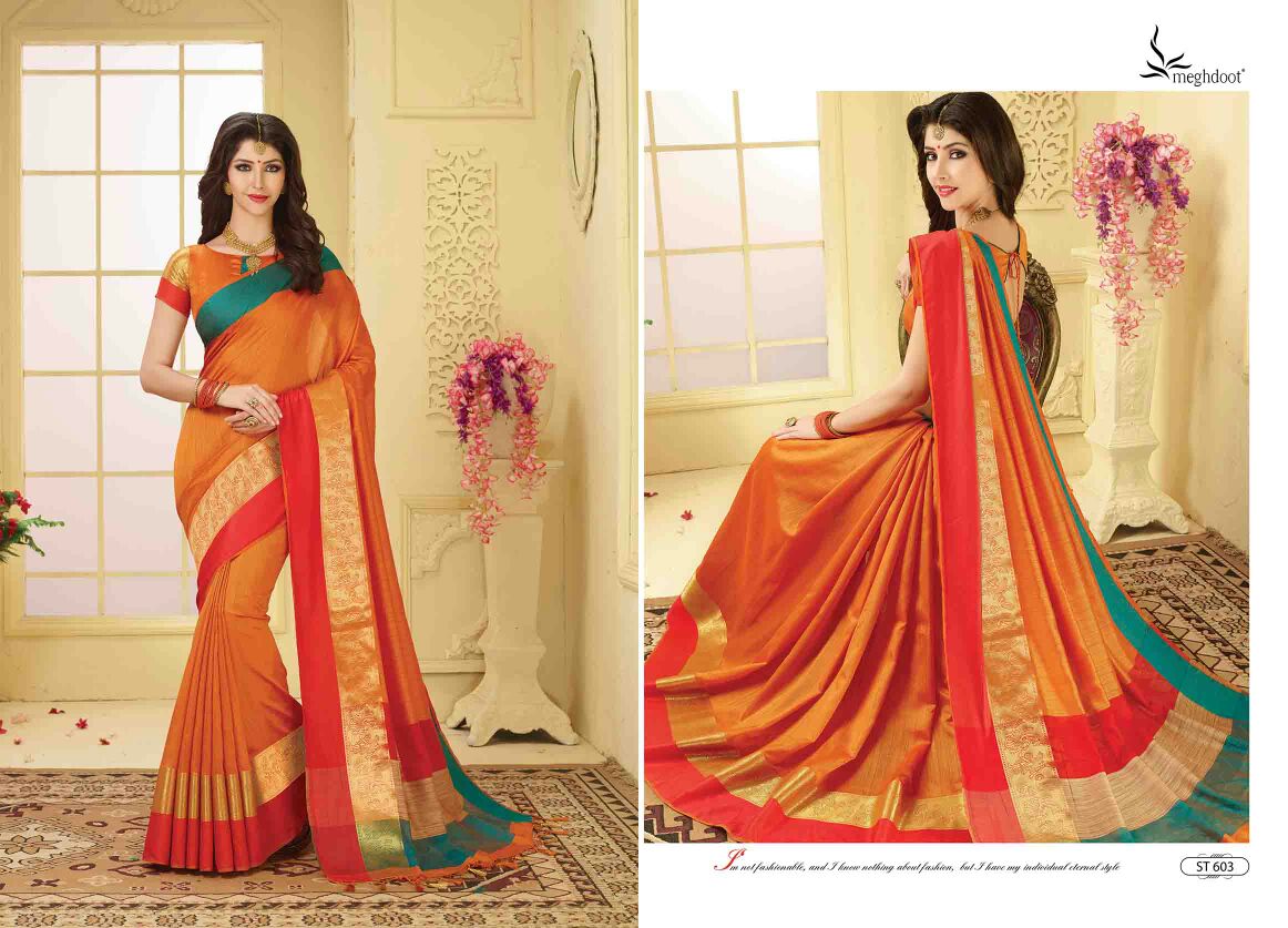 Shop Meghdoot Royal Tassals Banglori Silk Saree Collection Online