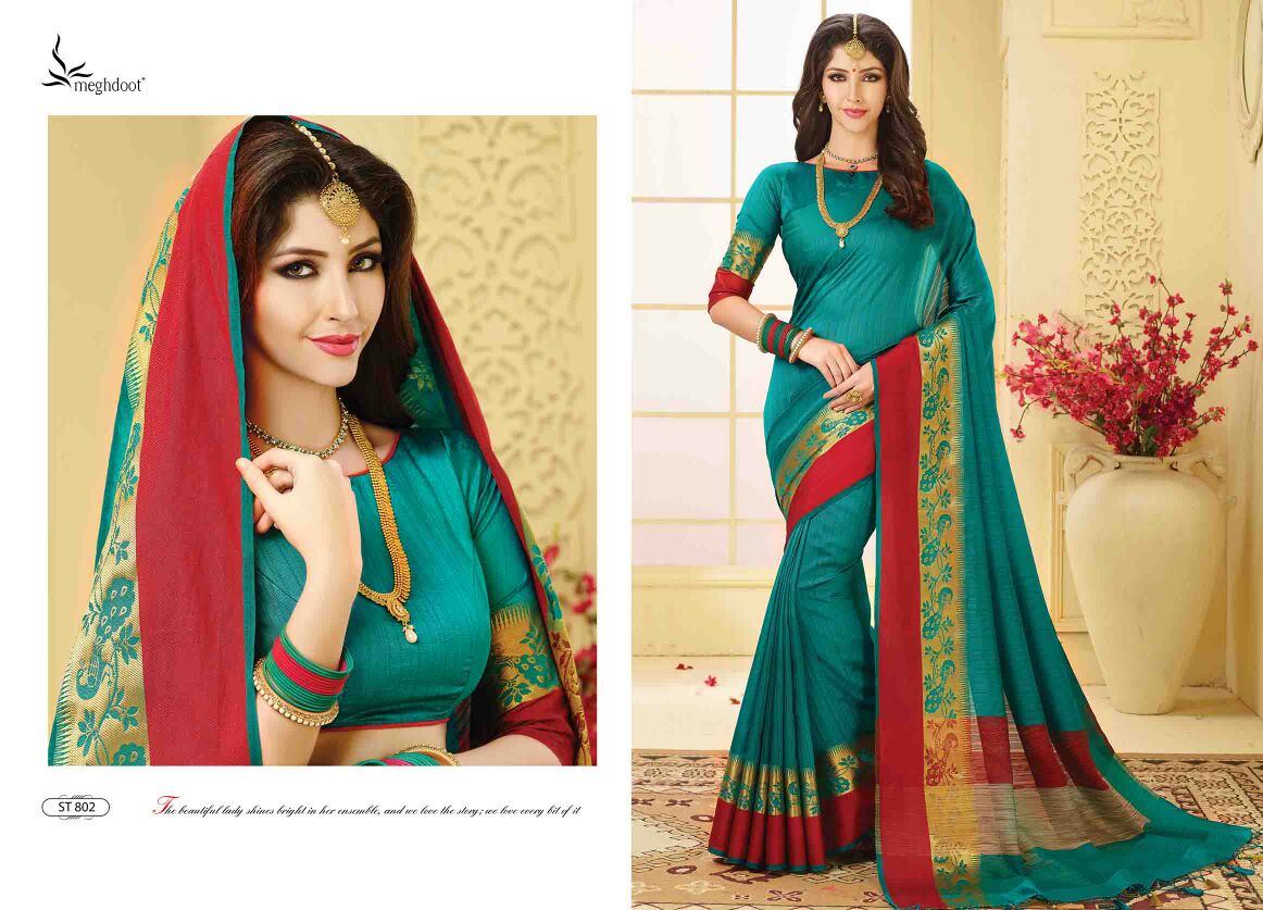 Shop Meghdoot Royal Tassals Banglori Silk Saree Collection Online
