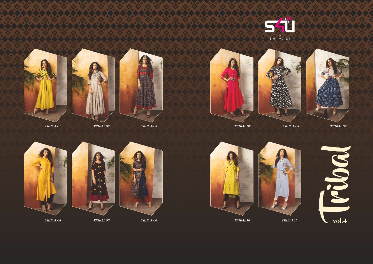 S4U Tribal Vol 4 Western Dresses