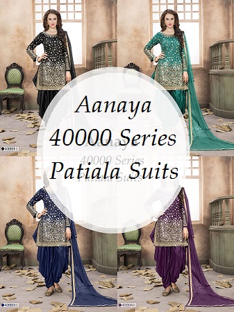 Aanaya 40000 Series Patiala Suits