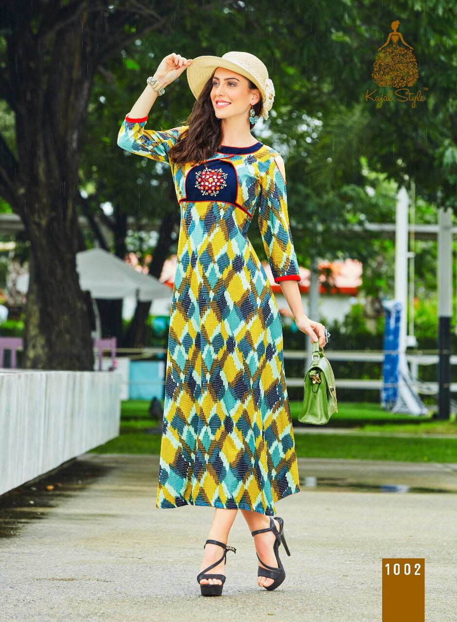 Kajal Style ADIBA VOL-1 Western Dresses
