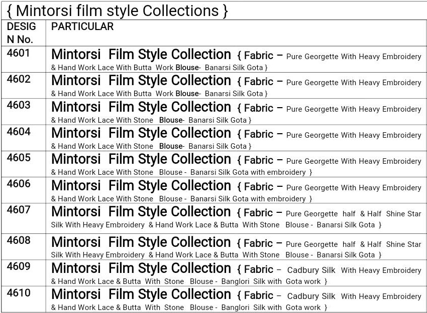 Shop Mintorsi Designer Sarees Online Collection