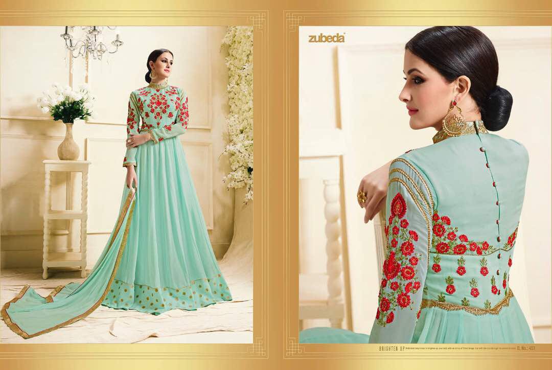 Zubeda Designer Floor Length Salwar Suits