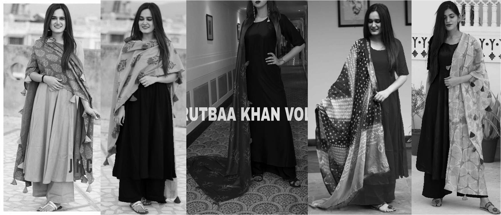 Rutbaa Khan Palazoo Suits