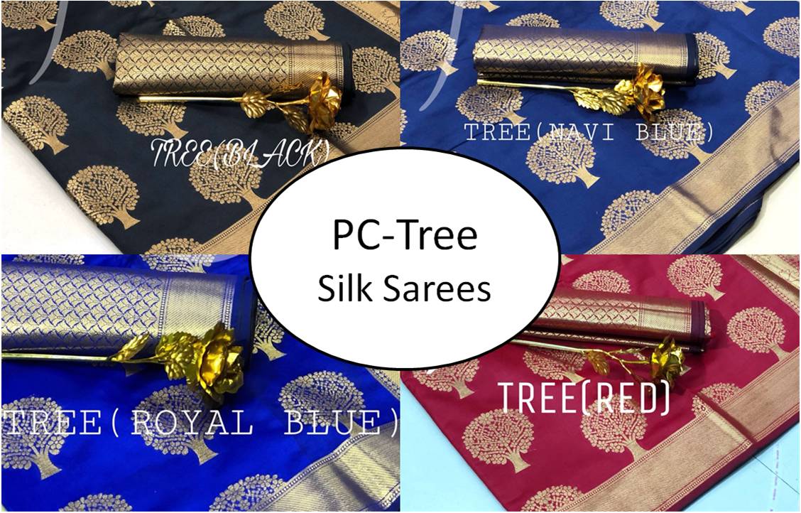 PC-Tree Silk Sarees