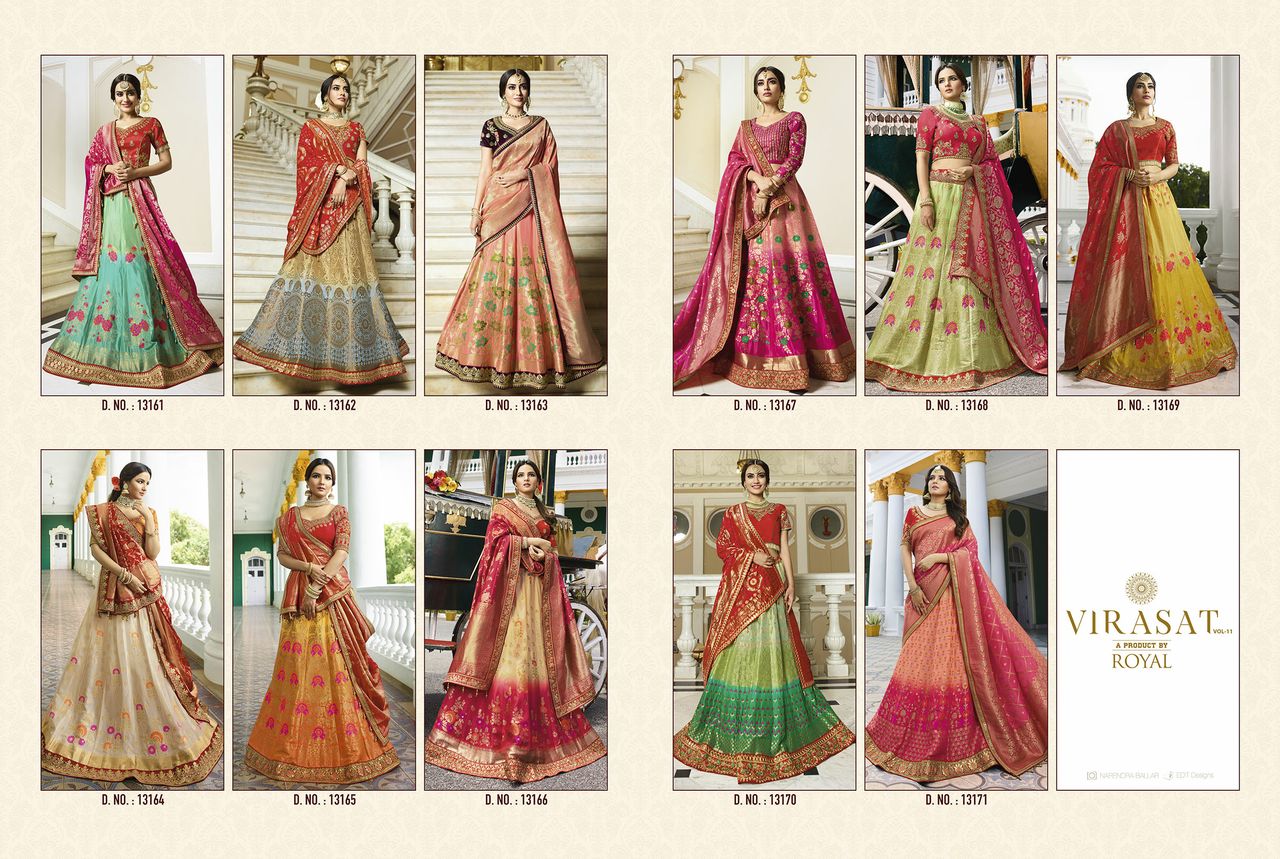 Designer Bridal Lehenga Choli Royal Virasat vol 11