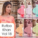 Long kurti with palazzo pants Rutba Khan vol 18