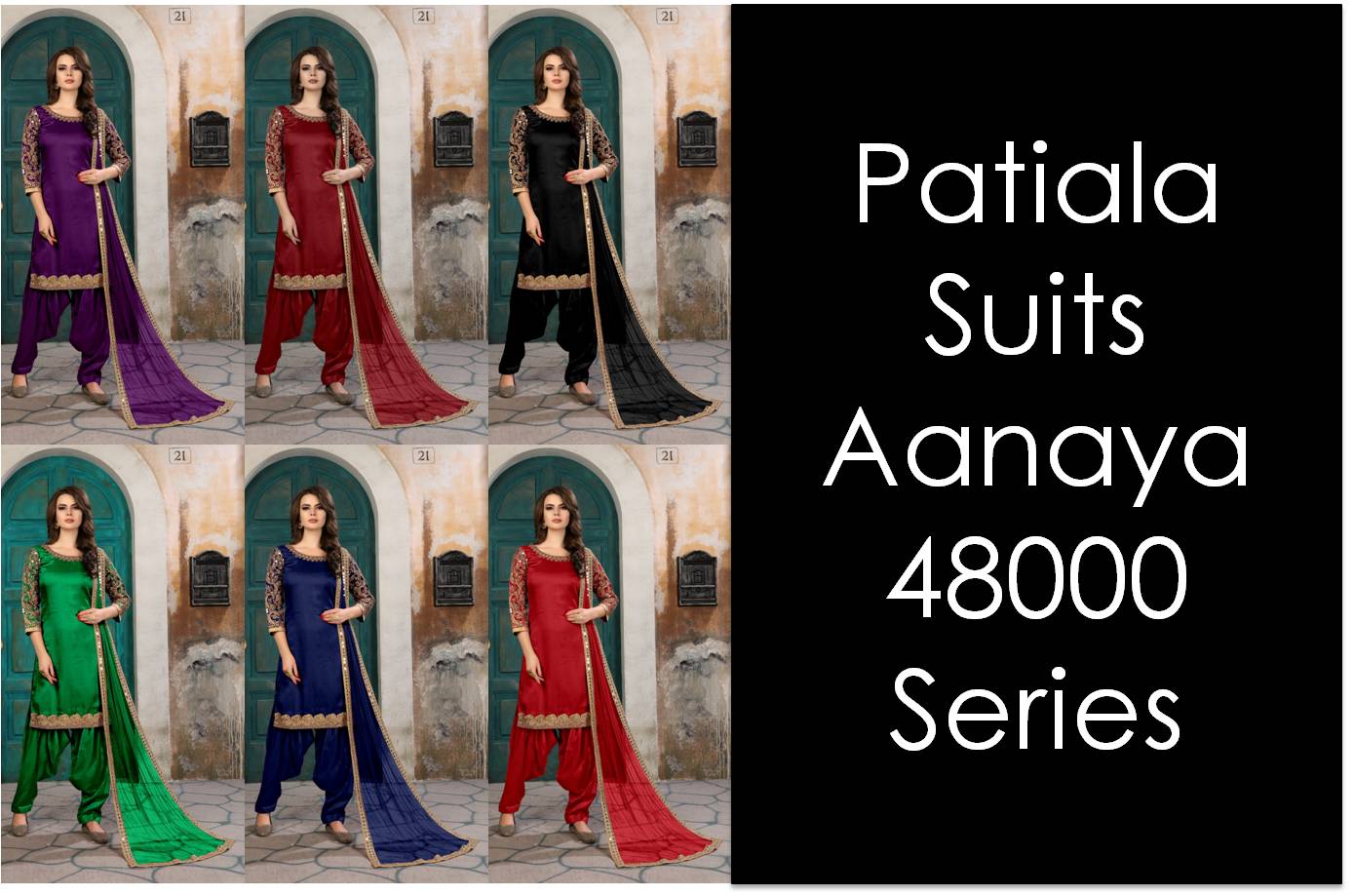 Patiala Suits Aanaya 48000 Series