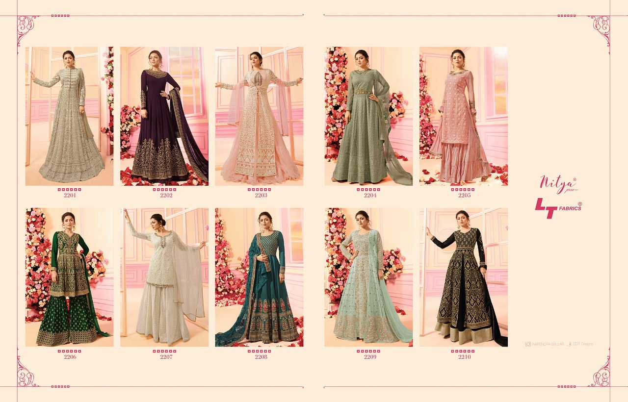 Designer Party Wear Punjabi Suits NITYA Vol 122
