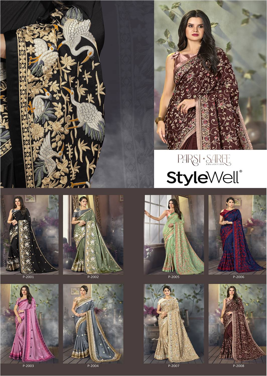 Parsi Saree StyleWell Vol.1
