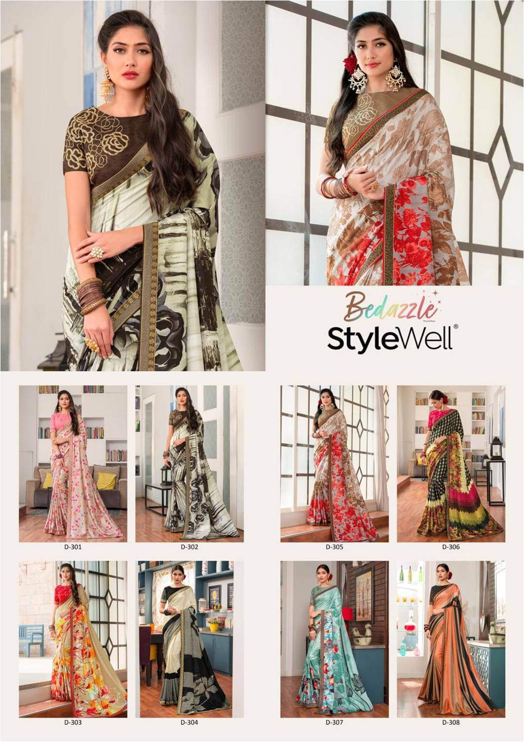 PartyWear Silk Sarees StyleWell-Bedazzle