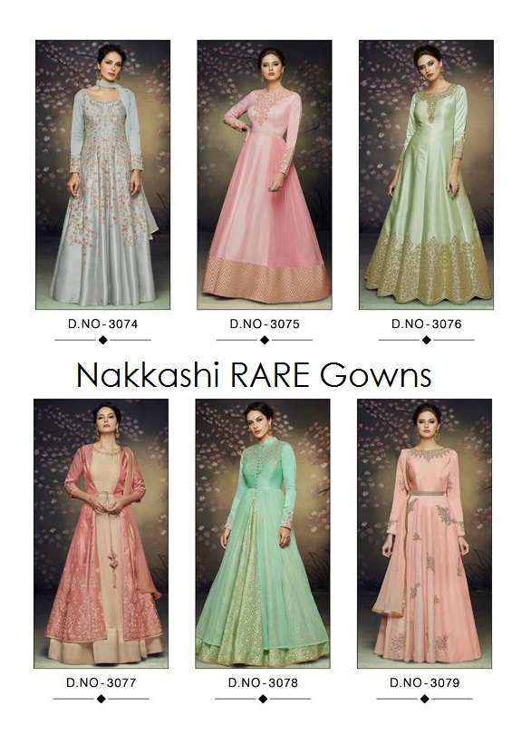 Anarkali Gown Nakkashi RARE